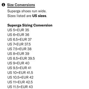 superga sizing reddit